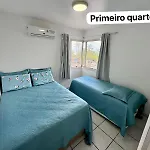 Apto 302 - Linda vista à beira mar na praia de pajuçara em Maceió com tela de proteção