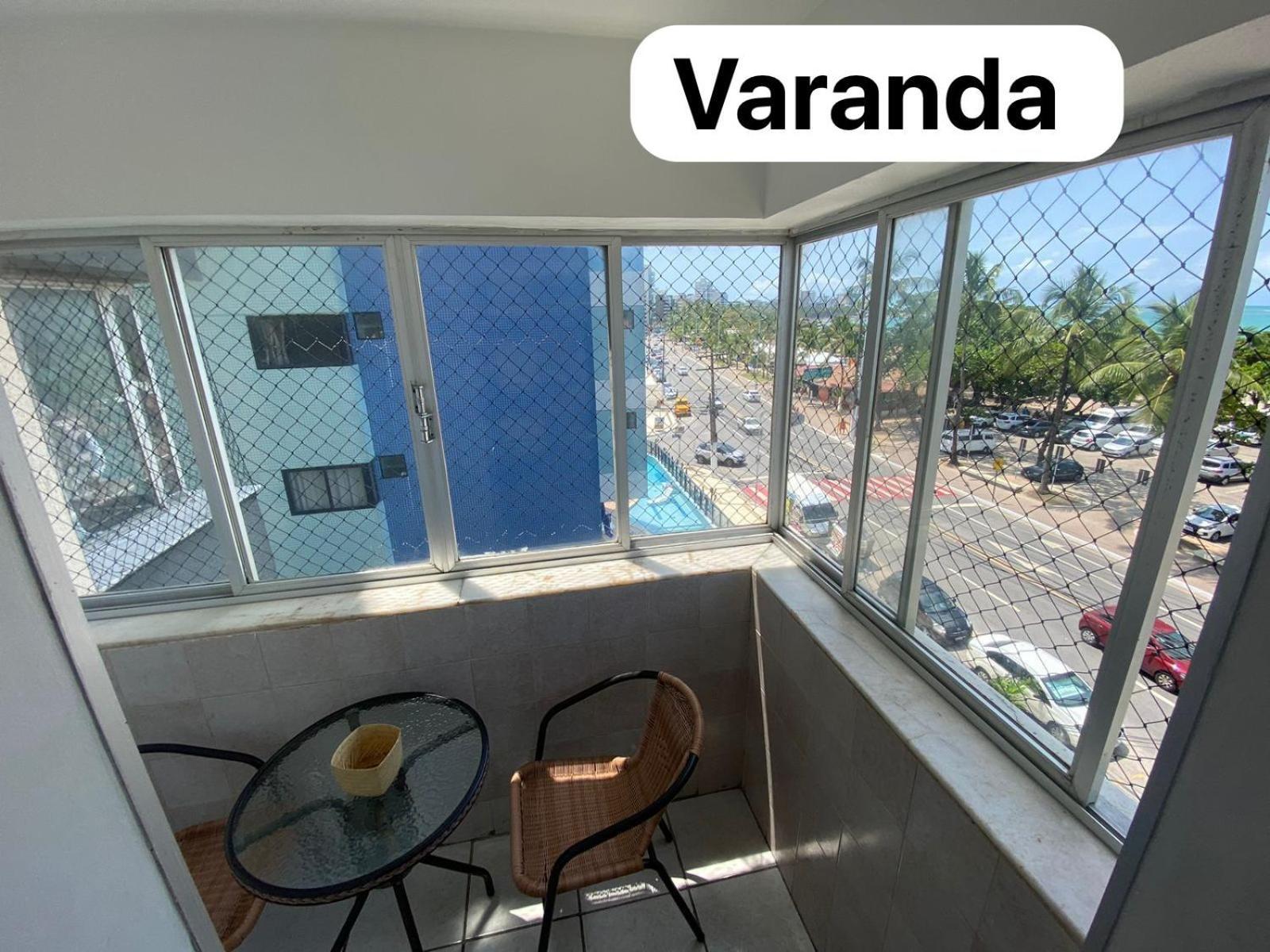 Apartamento Vista Unica A Beira-mar Na De Pajucara Ate 7 Pessoas - Apto 302 *