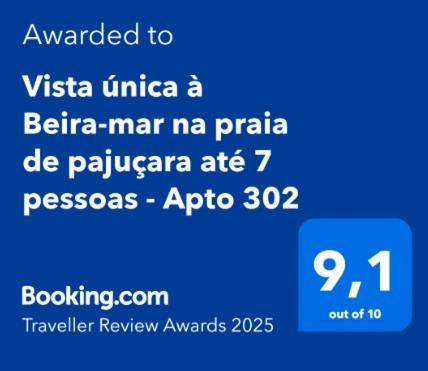 Vista Unica A Beira-mar Na De Pajucara Ate 7 Pessoas - Apto 302 Maceió